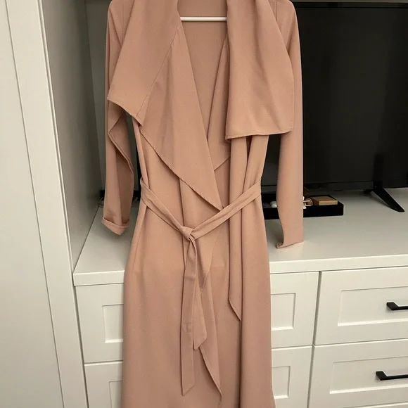 Pink Long duster jacket - Picture 2 of 5